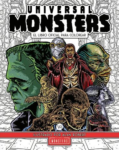 UNIVERSAL MONSTERS LIBRO OFICIAL PARA CO