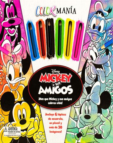 MICKEY Y SUS AMIGOS COLORMANIA