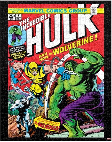 JCA4556 PUZZLE COMIC HULK 1000 PZ