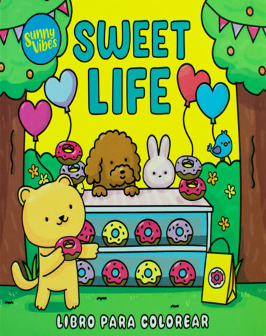 SWEET LIFE LIBRO PARA COLOREAR