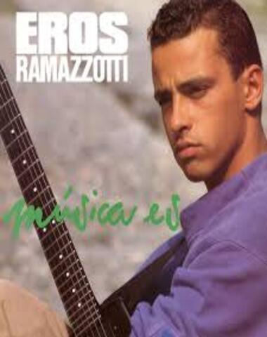 LP EROS RAMAZZOTTI / MUSICA ES VERDE