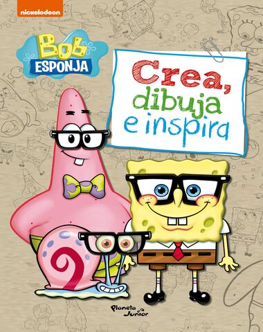 BOB ESPONJA CREA DIBUJA E INSPIRA