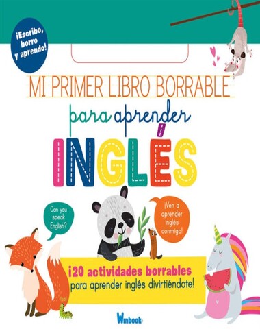 MI PRIMER LIBRO BORRABLE INGLES