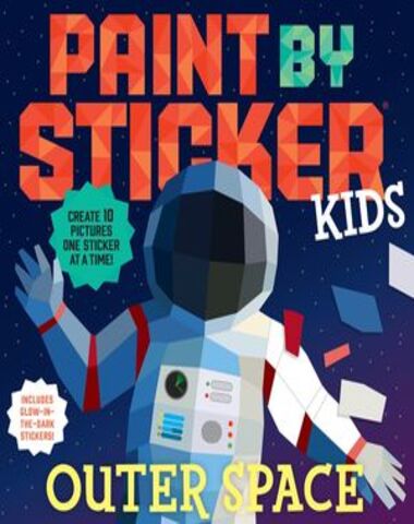 PAINT BY STICKER KIDS OUTER SPACE
