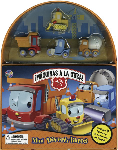 MAQUINAS A LA OBRA MINI DIVERT LIBROS