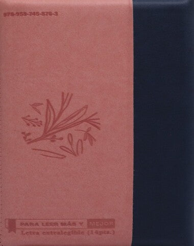 SANTA BIBLIA AZUL / ROSA  LG 1960