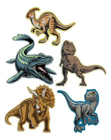 JCA 3436 JURASSIC WORLD 5 PUZZLE CON FOR