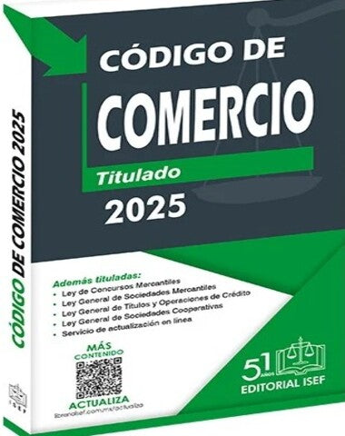 CODIGO DE COMERCIO TITULADO 2025
