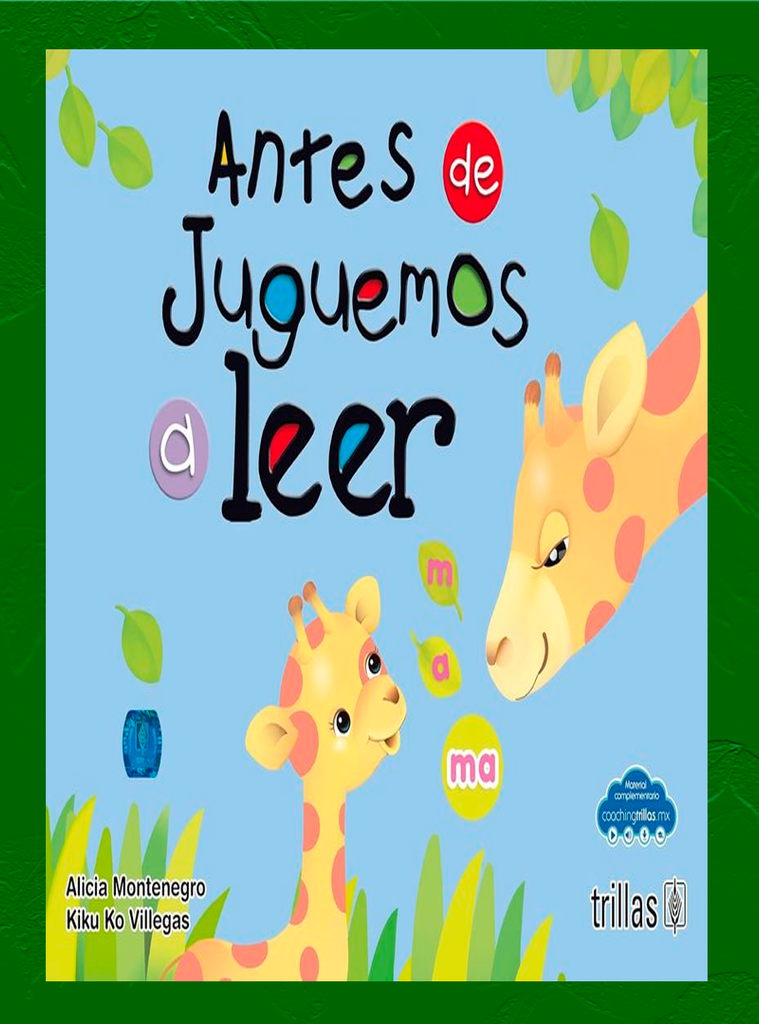 ANTES DE JUGUEMOS A LEER