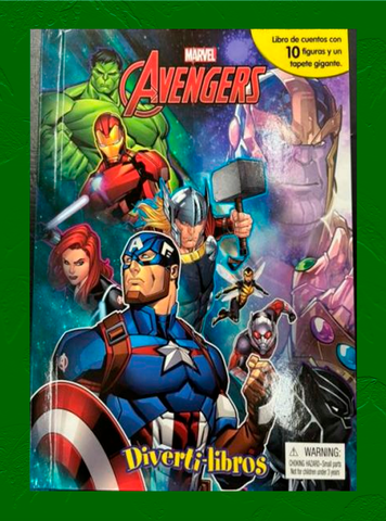 AVENGERS DIVERTI LIBROS