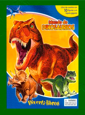 MUNDO DE DINOSAURIOS DIVERTI LIBROS