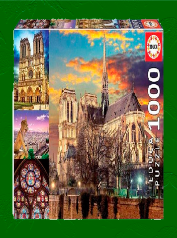 PUZZLE COLLAGE DE NOTRE DAME 1000 PZ