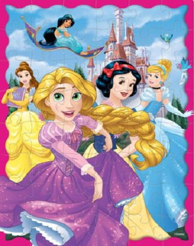 ROMPECABEZAS LENTICULAR PRINCESAS