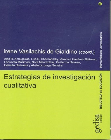 ESTRATEGIAS DE INVESTIGACION CUALITATIVA