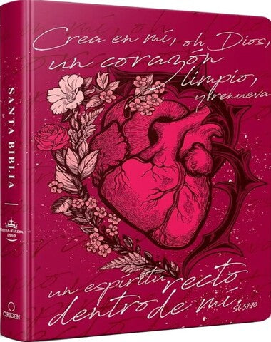 SANTA BIBLIA CORAZON ROJO 1960 TP