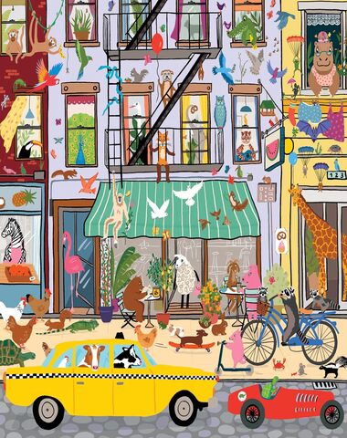 PUZZLE CRITTER CITY 500 PZ