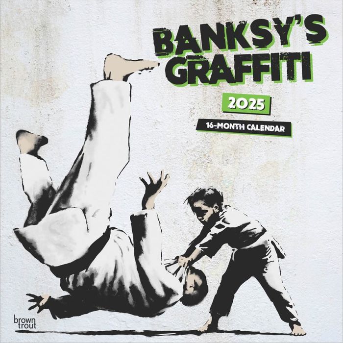 CALENDARIO PARED BRANKYS GRAFFITI 2025