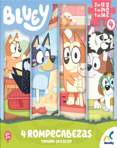 JCA4857 PUZZLE BLUEY 12 24 Y 36 PZ