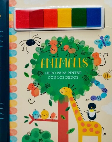 ANIMALES LIBRO PARA PINTAR CON LOS DEDOS