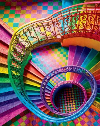 PUZZLE COLORBOOM ESCALERAS 500 PZ