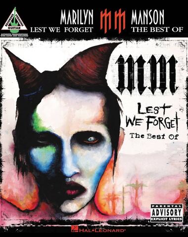 MARILYN MANSON / LESTWE FORGET THE BEST