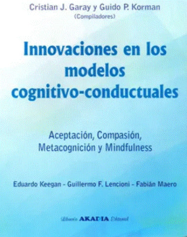 INNOVACIONES EN MODELOS COGNITIVO-CONDUC
