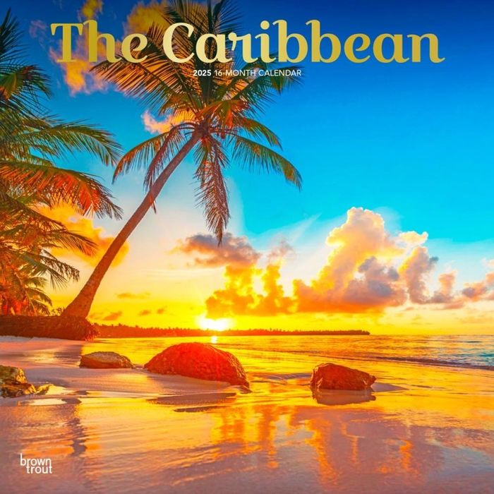 CALENDARIO DE PARED THE CARIBBEAN 2025