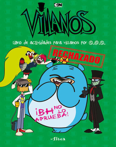 VILLANOS LIBRO DE ACTIVIDADES Y COLOREAR