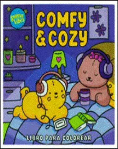 COMFY & COZY LIBRO PARA COLOREAR