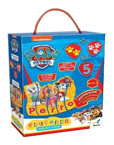 JCA 3962 PAW PATROL SUMAS Y LETRAS