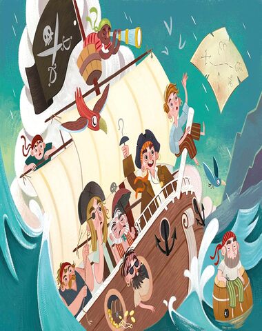 PUZZLE PIRATAS 104 PZ