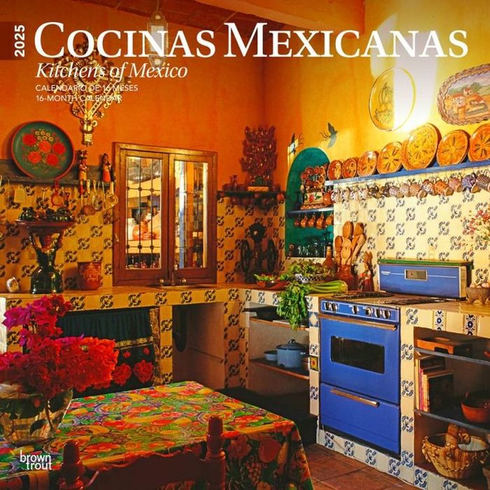 CALENDARIO DE PARED COCINA MEXICANA 2025