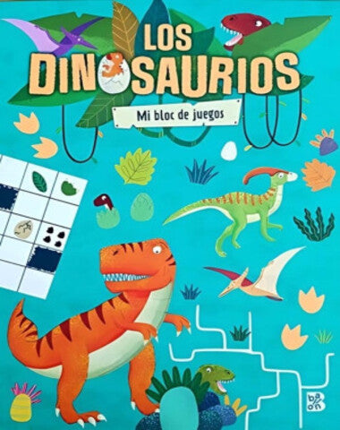 DINOSAURIOS BLOC DE JUEGOS