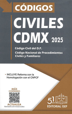 CODIGOS CIVILES CDMX 2025