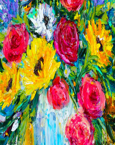 PUZZLE JARRO CON FLORES 1000 PZ