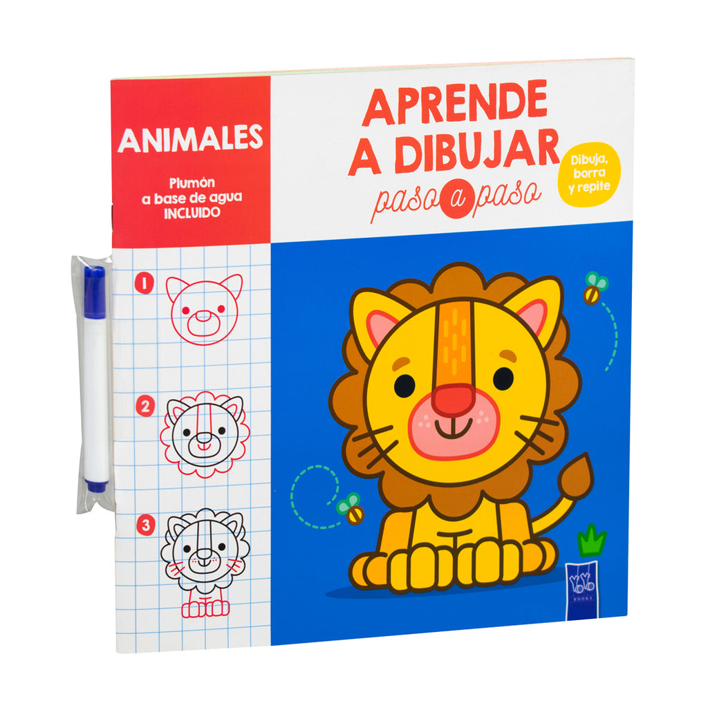 ANIMALES APRENDE A DIBUJAR PASO A PASO