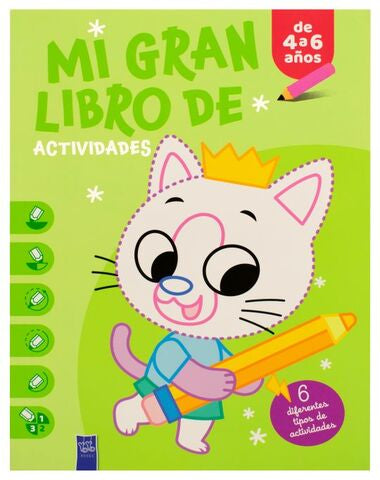 MI GRAN LIBRO DE ACTIVIDADES GATO