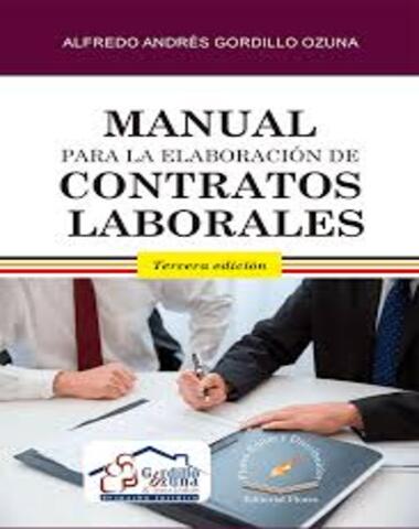 MANUAL PARA LA ELABORACION DE CONTRATOS