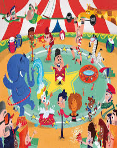 PUZZLE CIRCO XXL 104 PZ