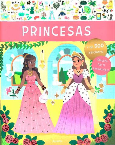 PRINCESAS LIBRO DE STICKERS