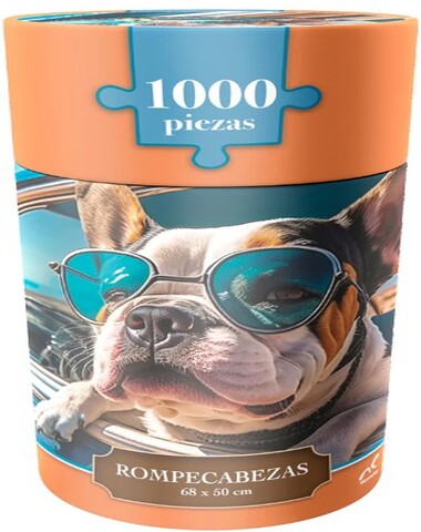 JCA4804 PUZZLE PASEANDO EN COCHE 1000 PZ