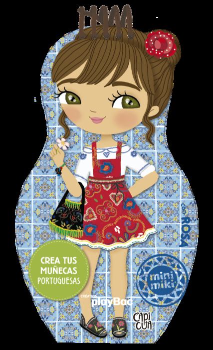MUÑECA MINI NIKI ROSA DE PORTUGAL