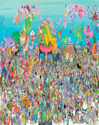 JCA4321 PUZZLE BOB ESPONJA PREMIUM 1000