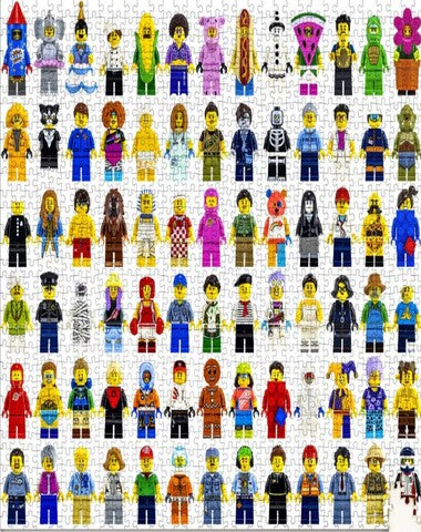 PUZZLE MINIFIGURE 1000 PZ
