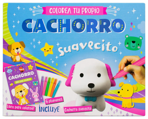 COLOREA TU PROPIO CACHORRO SUAVECITO