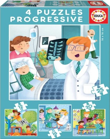 PUZZLE DE MAYOR QUIERE SER 12 16 20 25 P