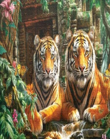 JCA4839 PUZZLE TIGRES LENTICULAR 500 PZ