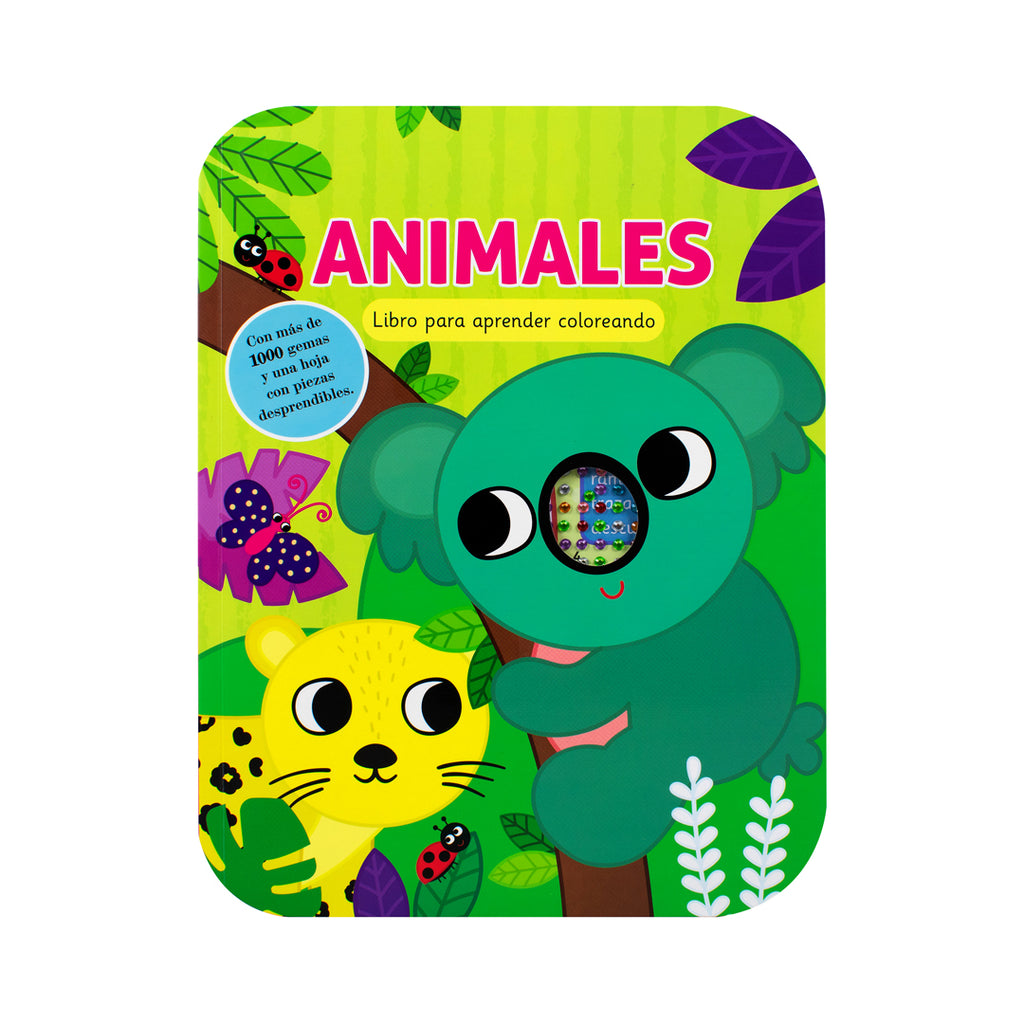 ANIMALES LIBRO PARA APRENDER COLOREANDO
