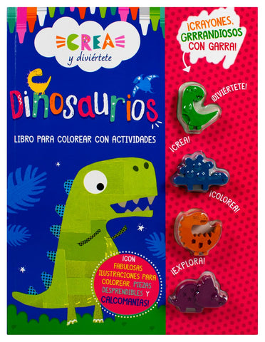 CREA Y DIVIERTETE DINOSAURIOS