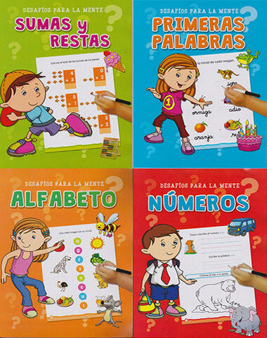 DESAFIOS PARA LA MENTE COL  ALF NUM SUM